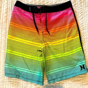 Hurley Boy’s Multicolor Swim Shorts